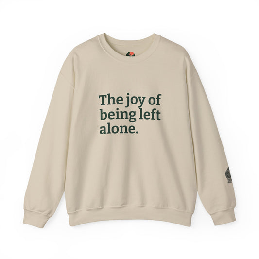 The Joy of Being Left Alone | Reading Sasquatch Sweatshirt